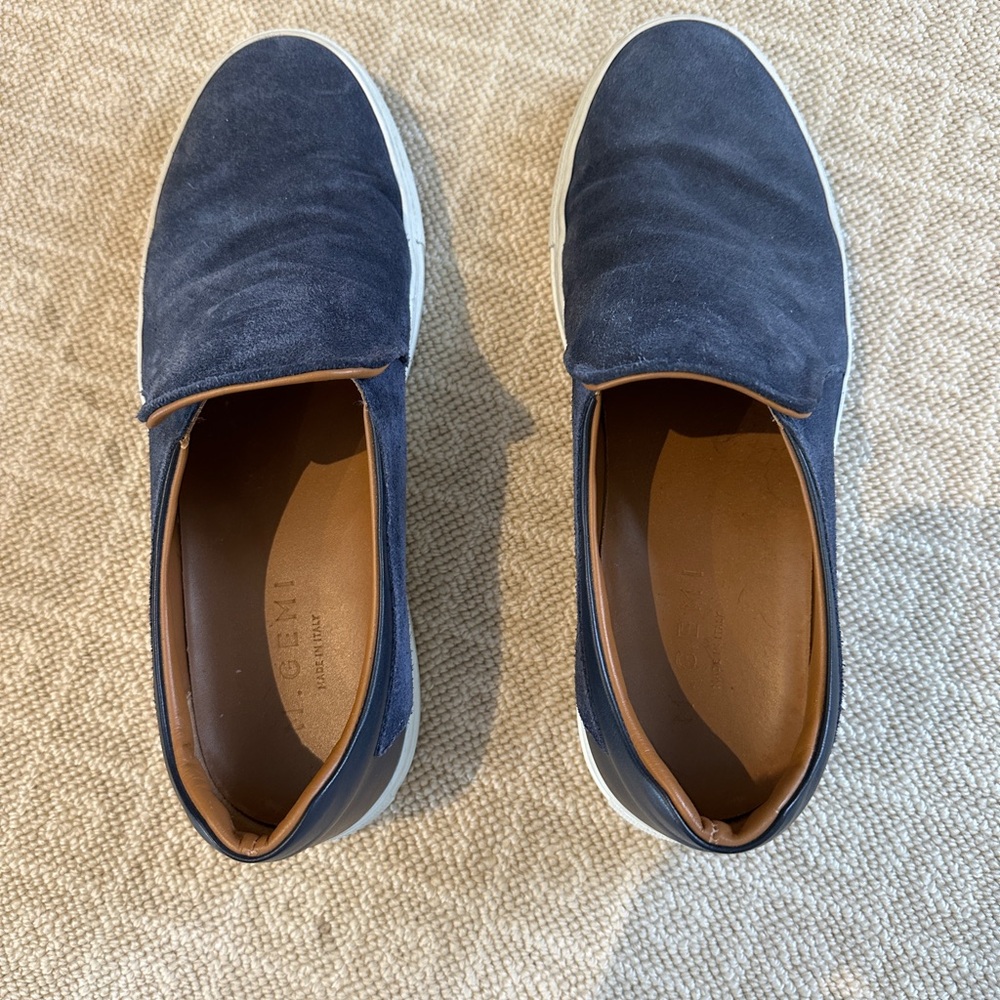 M.Gemi suede slip on sneakers